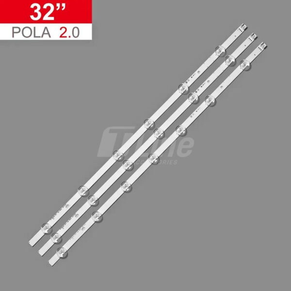 Kit 3 barres 6+7 LED LG 32″