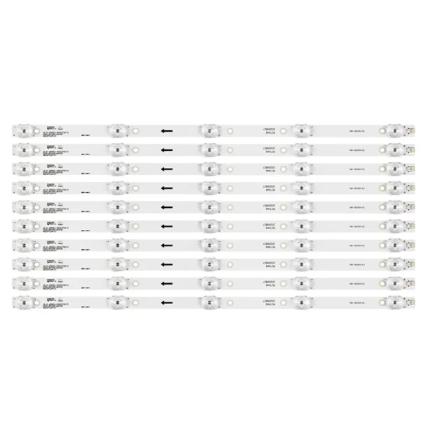Kit de 10 barres 5 LED 3V TV Akai 55″