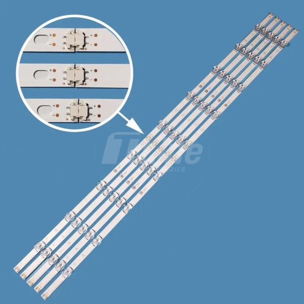 Kit 10 barres 4+5 LED TV LG 49″