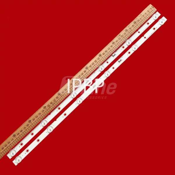 Kit 2 barres 6 LED TELEFUNKEN, SKYWORTH, IRIS TV 32″