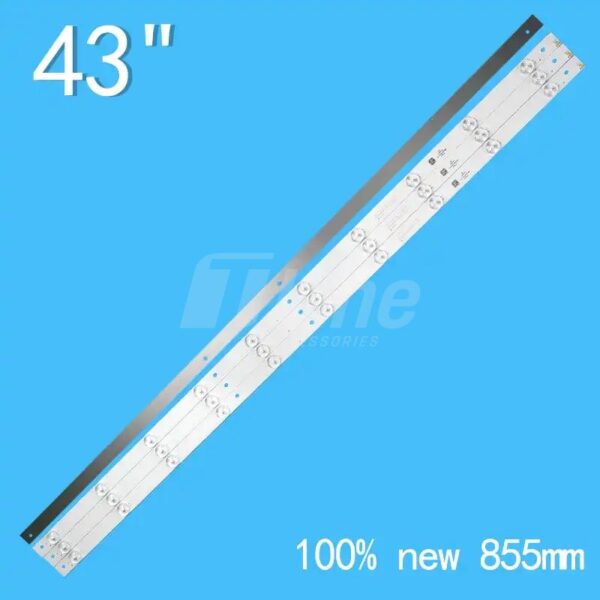 Kit 4 barres 10 LED 3V TV CONDOR 43″