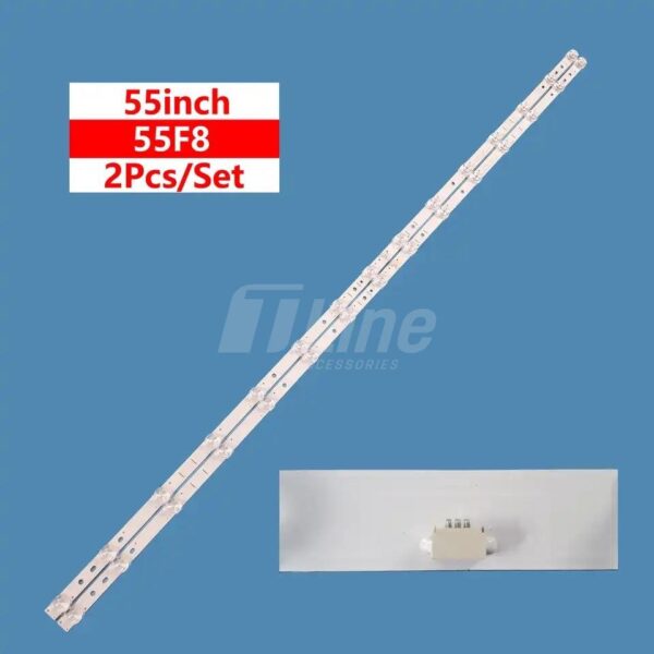 Kit 2 Barres 15 LED 6V TV TCL 55"