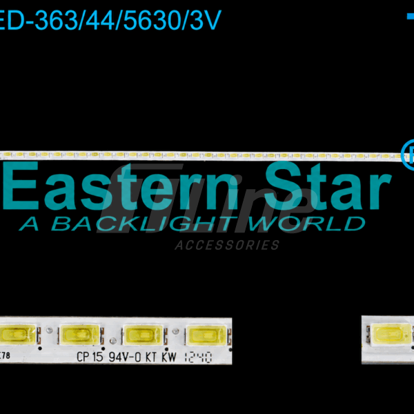 ES-ELED-363 Kit 1 barre 44  LED 3V TV HISENSE 32" LED32K300
