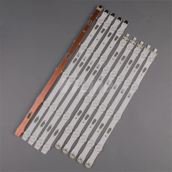 Kit 10 Barres 4 + 5 LED 3V TV SAMSUNG 40″ UN40J7500/ UA40JU6100 / UA40JU6500