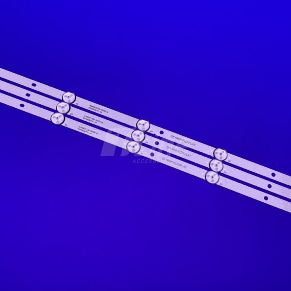 Kit 3 barres 7 LED  3V TV TELEFUNKEN 40″ & TOSHIBA  & IRIS 40″