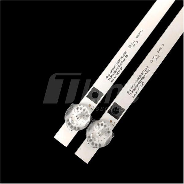 Kit 2 barres 6 LED 6V TV 32″ LED3216P