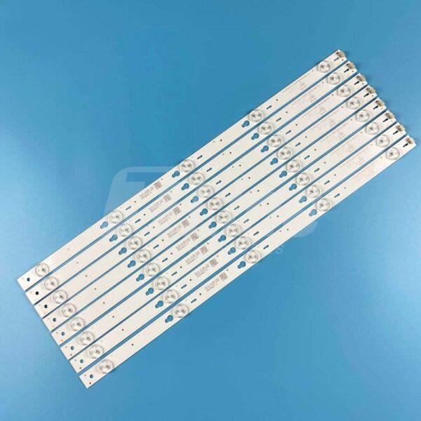 Kit 8 Barres 5 LED 6V TV TCL 48″ LED48D2700