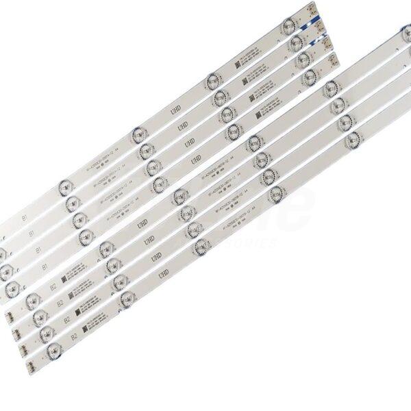Kit de 8 Barres 5+6 LED TV TOSHIBA ,TELEFUNKEN ,IRIS 55″
