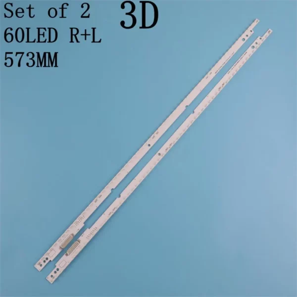Kit 2 barres 60 LED 3v Samsung 46″ UE46ES6100