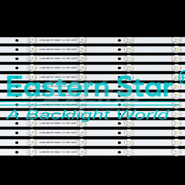ES-5525 14 Barres 7 led 3v  Condor 65"