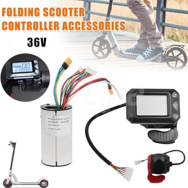 Contrôleur de vélo électrique  36 V 350 W, écran LCD de frein, contrôleur de scooter électrique, accessoires de vélo électrique