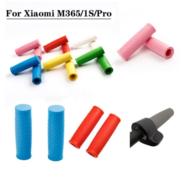 Poignée de guidon pour trottinette électrique Xiaomi 4 Pro M365 1S, housse en caoutchouc et silicon