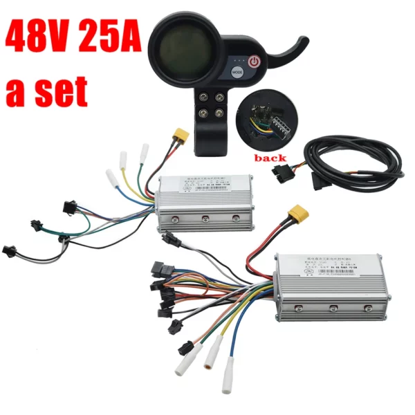 KIT CONTROLLER JP 48V 25A DUAL MOTOR