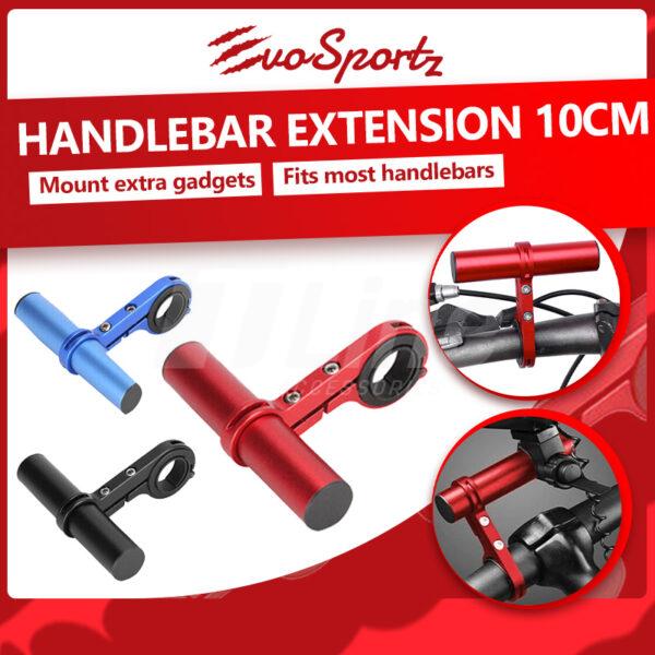 Rallonge de guidon de montagne, guidon, phare, compteur de vitesse, adaptateur de support, scooter, alliage d'aluminium noir