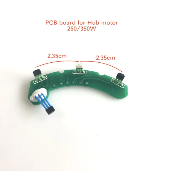Carte PCB pour moteur de moyeu de vélo électrique 250 W et 350 W avec capteurs à effet Hall et contrôle du capteur de régime