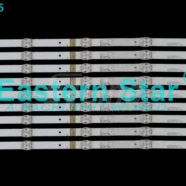ES-3435 KIT 9 BARRES 5 LED 3V