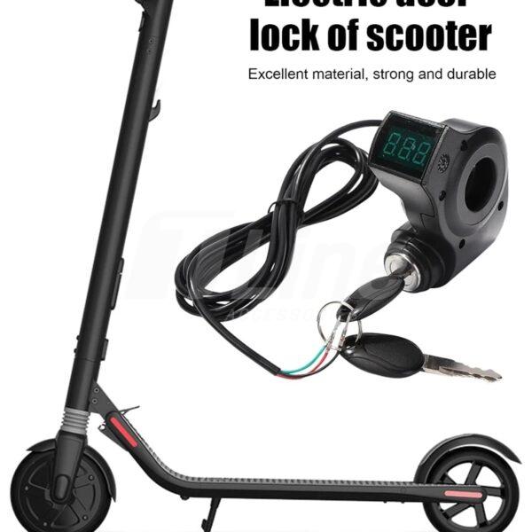 Interrupteur d'Allumage Serrure D'allumage Scooter Électrique