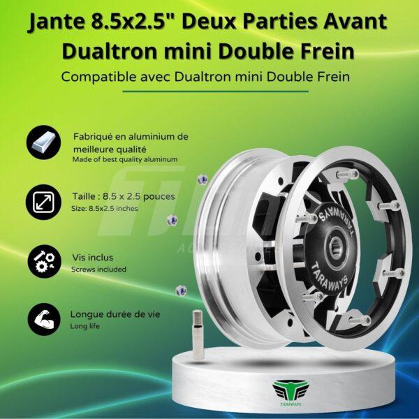 Jante Arrière Compatible avec Trottinette électrique Dualtron