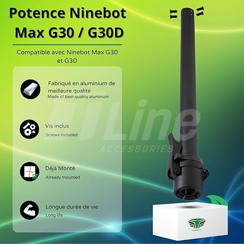 Potence pliable d'origine pour trottinette électrique Ninebot MAX G30