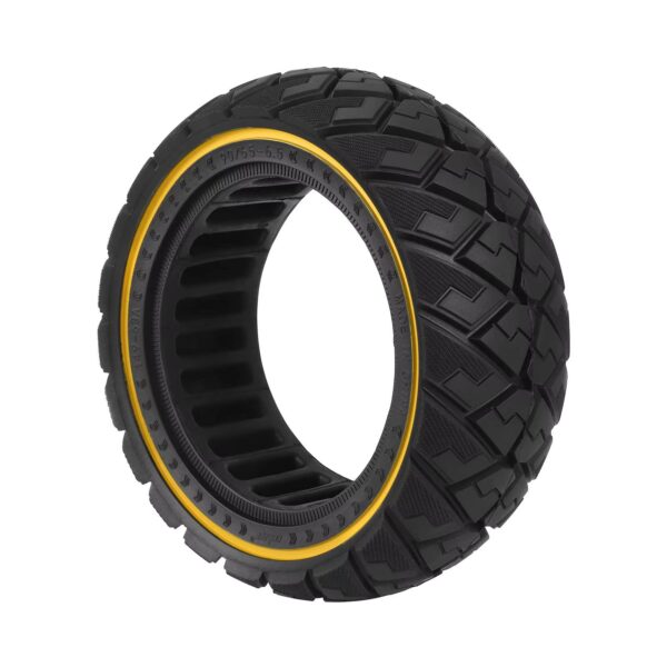Pneu plein tout-terrain Ulip 250*64 avec cercle jaune