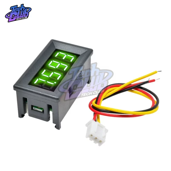 Voltmètre numérique CC 0V-100V