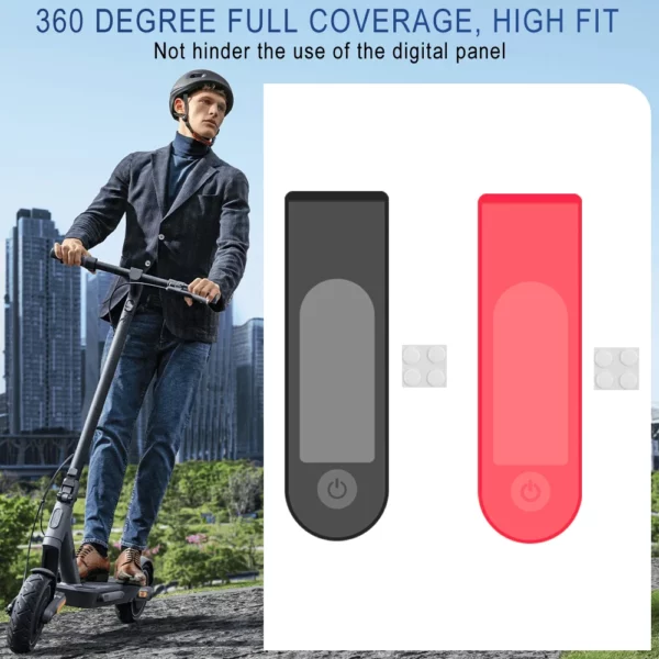 Étui de protection en silicone pour tableau de bord et écran de la trottinette électrique Xiaomi 4 Ultra