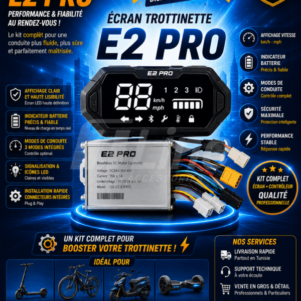 Kit Contrôleur + Écran E2 PRO