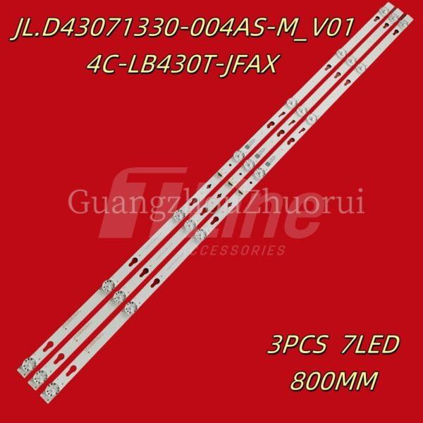ES-3388 Kit 3 barres 7 LED TV CONDOR 43" L43T4300 / S43T5600