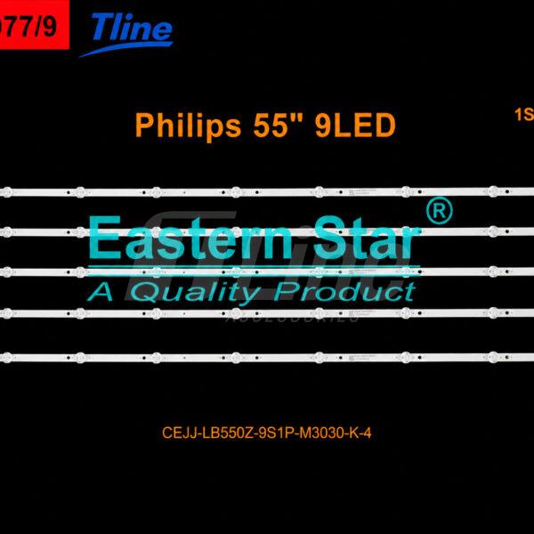 ES-3077  5 BARRES 3V TV Philips 55" 55PUG6513/LE55ULB550Z