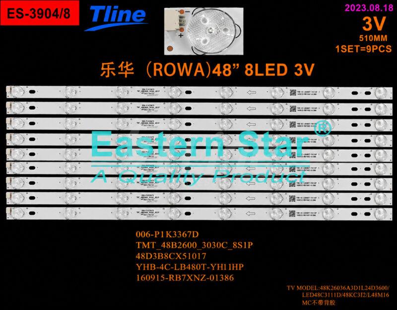 Tline_ES-3904-8_ROWA_48_8LED_3V