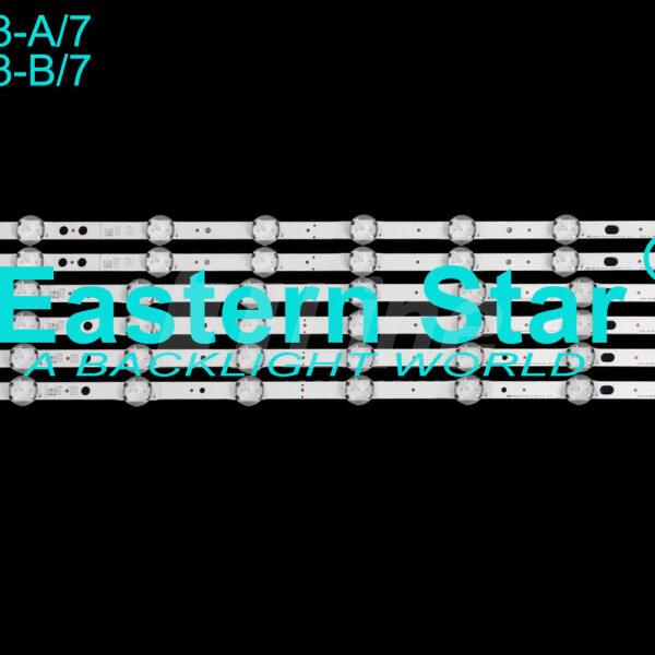 ES-1093 Kit 6 barres 7LED 3v TV SABA 49″ SB 49UHD9000S