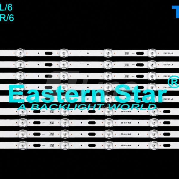 ES-3131 Kit 8 barres L6 + R6 LED SAMSUNG 58″ UA58TU7000