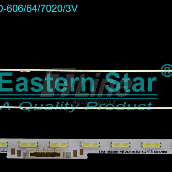 ES-ELED-606 65'' Samsung UN65AU8000 2 barres 64 led 3v