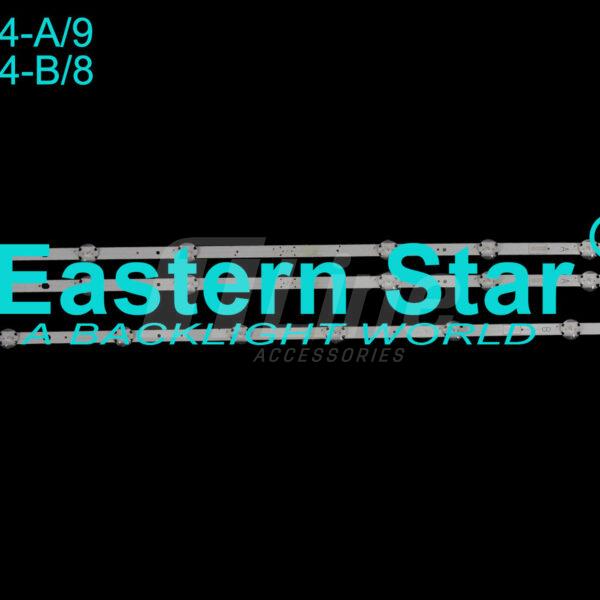 ES-1084 Kit 3 barres A9LED X 2 + BSLED X 1 TV SABA40” SB 40LED472R