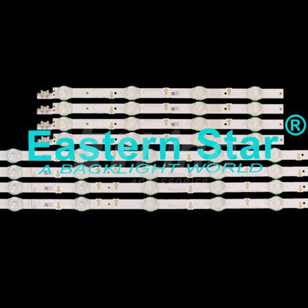 ES-341 Kit 8 barres LED TV Samsung 43” UA43J5100