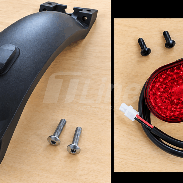 Garde-boue arrière avec crochet pour Xiaomi Electric Scooter 5