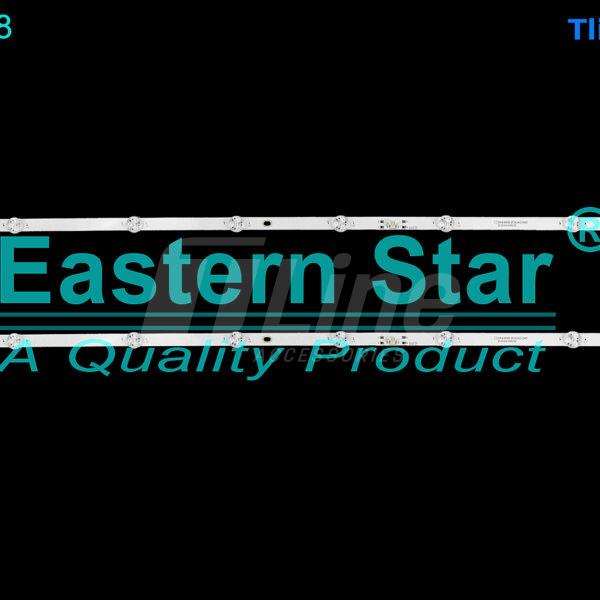ES-4131 2 barres 8 LED 3v LED  43" TELEFUNKEN 43H3/43H4