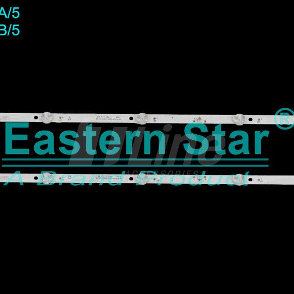 ES-4230 Kit 2 barres A5+B5 LED 6V  TOSHIBA 32″ 32S2850EV