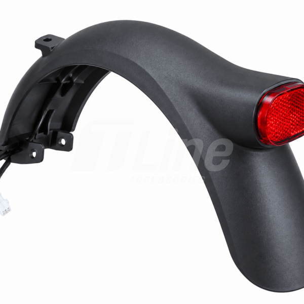 Garde-boue arrière pour Xiaomi Electric Scooter 5 Plus avec crochet, feu arrière et vis