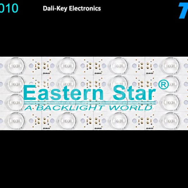 ES-UN-010- 2W/6V Lot de 7 LED simple découpable 6V