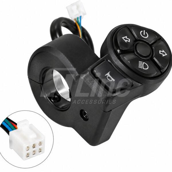 Commodo multifonction à boutons d’origine pour Segway Ninebot ZT3 / G3 / F3Z