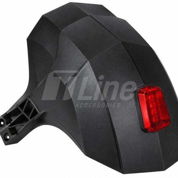 Garde-boue arrière avec feu arrière pour trottinette KuKirin G3 / G4