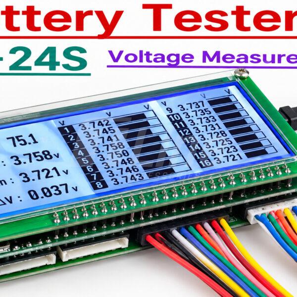 Testeur de batterie 1S à 24S